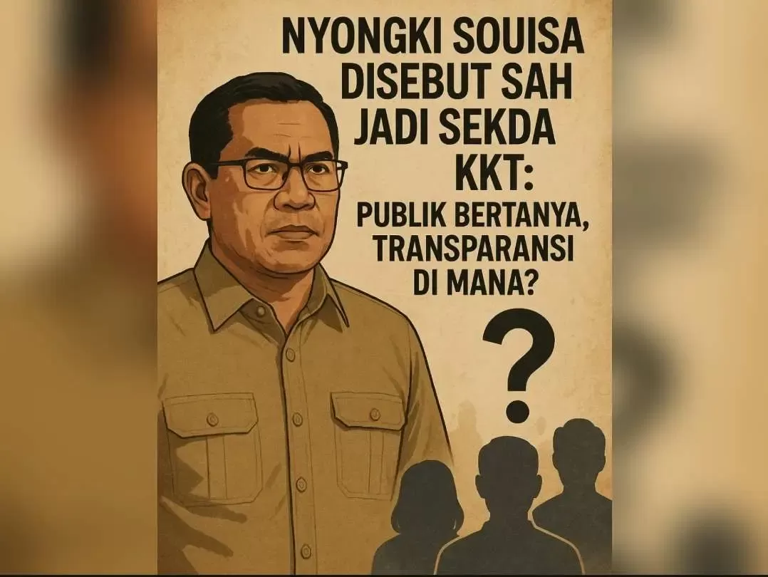 Viral di Grup WhatsApp, Nyongki Souisa Disebut Sah Jadi Sekda KKT: Transparansi Dipertanyakan, Publik Bingung