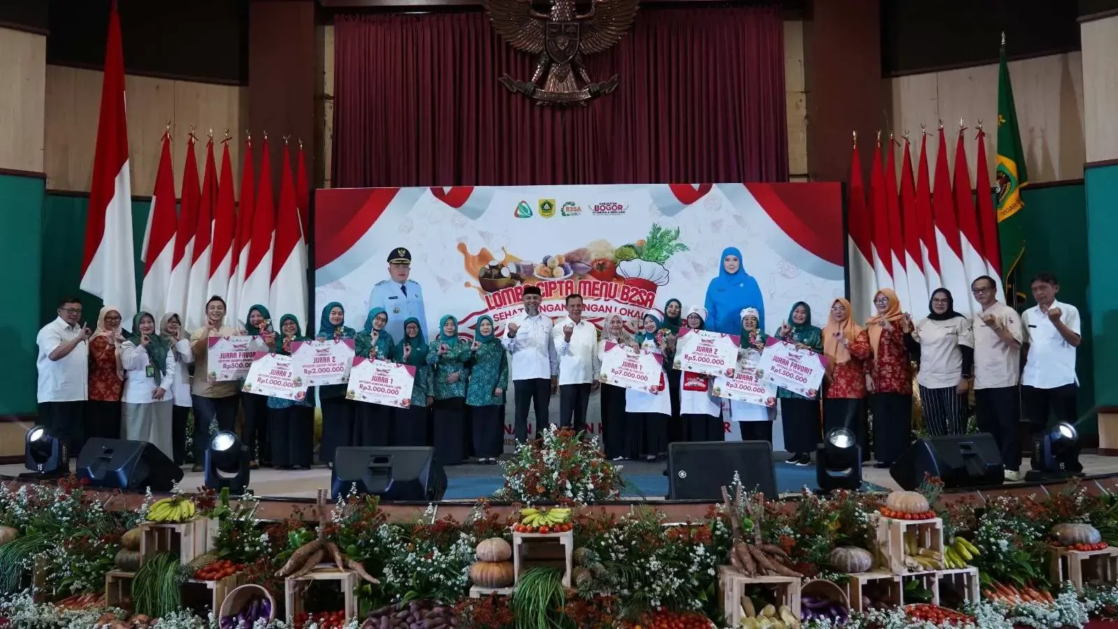 Pemkab Bogor Dorong Konsumsi Pangan Lokal Melalui Lomba Cipta Menu B2SA 2025