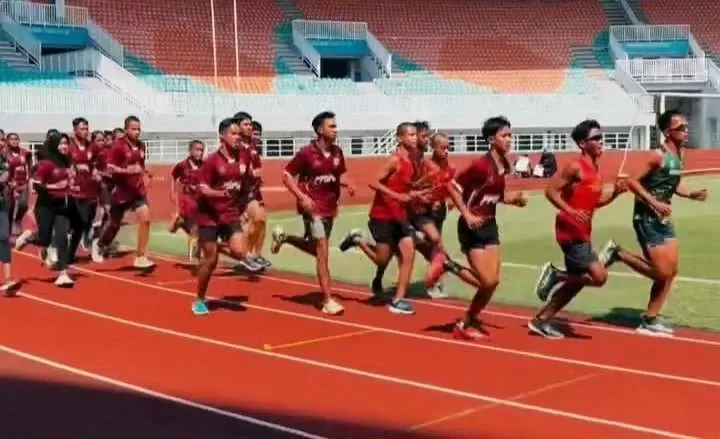Atlet PPOPM Dispora Kabupaten Bogor Jalani Tes Parameter Jelang Popda 2025