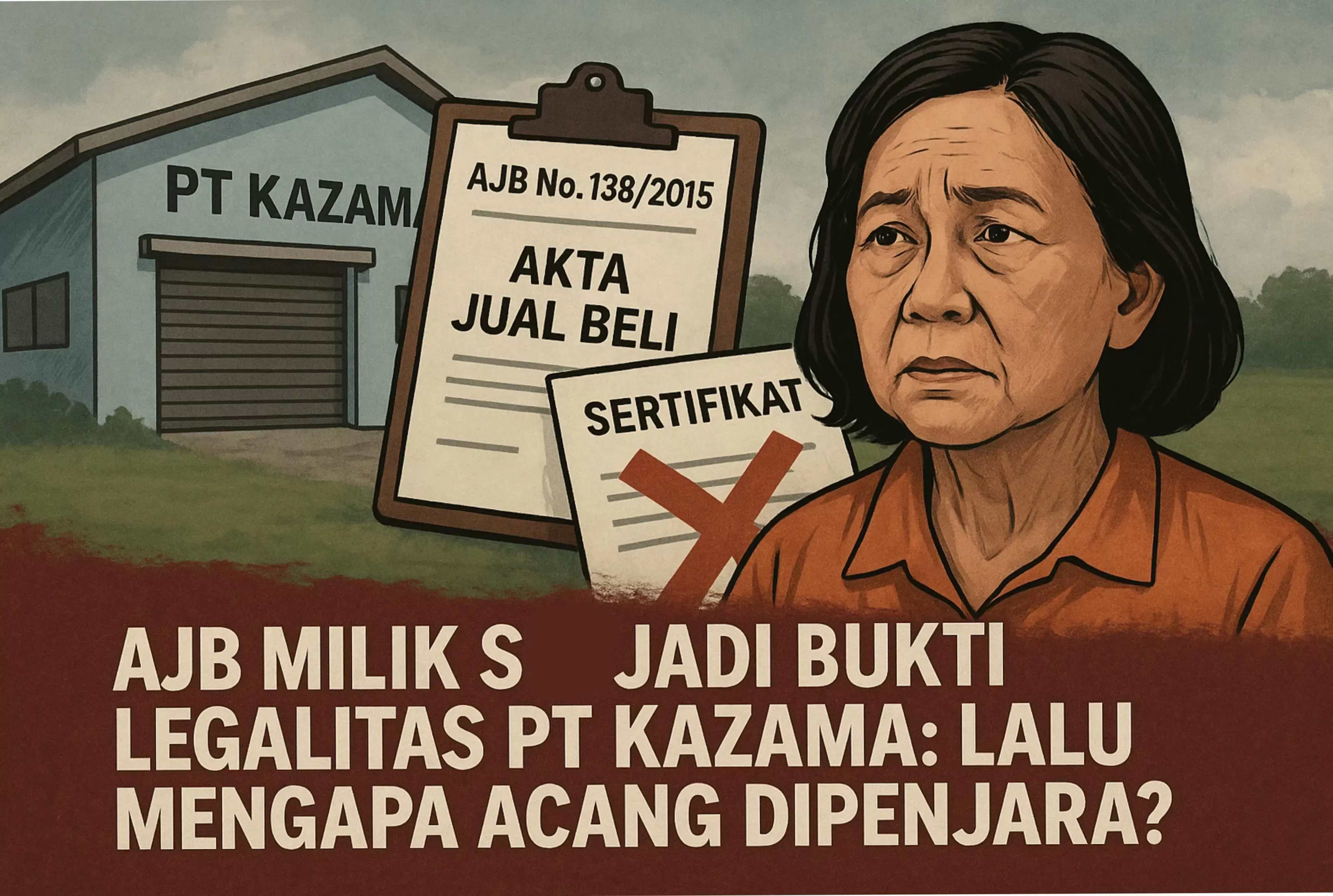 Sidak ke PT Kazama Ungkap Fakta Baru, Sangkut Paut AS Dipenjarakan