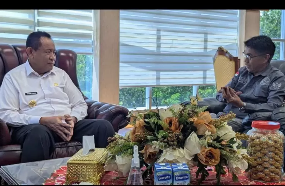 Gubernur Gorontalo Terima Ketum PJS: Dukung Penuh UKW Akbar se-Indonesia Timur