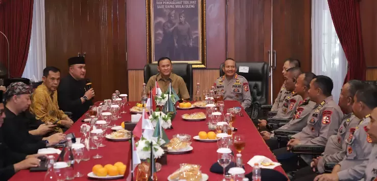 Bupati Bogor Rudy Susmanto Terima Kunjungan Resimen 1 Brimob, Perkuat Sinergi Jaga Keamanan Daerah