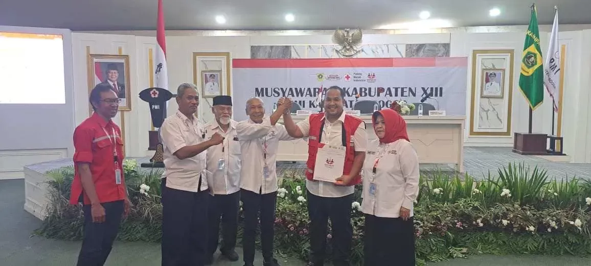 Indra Fermanto Resmi Jabat Ketua PMI Kabupaten Bogor 2025–2030, Fokus Lanjutkan Program Kemanusiaan