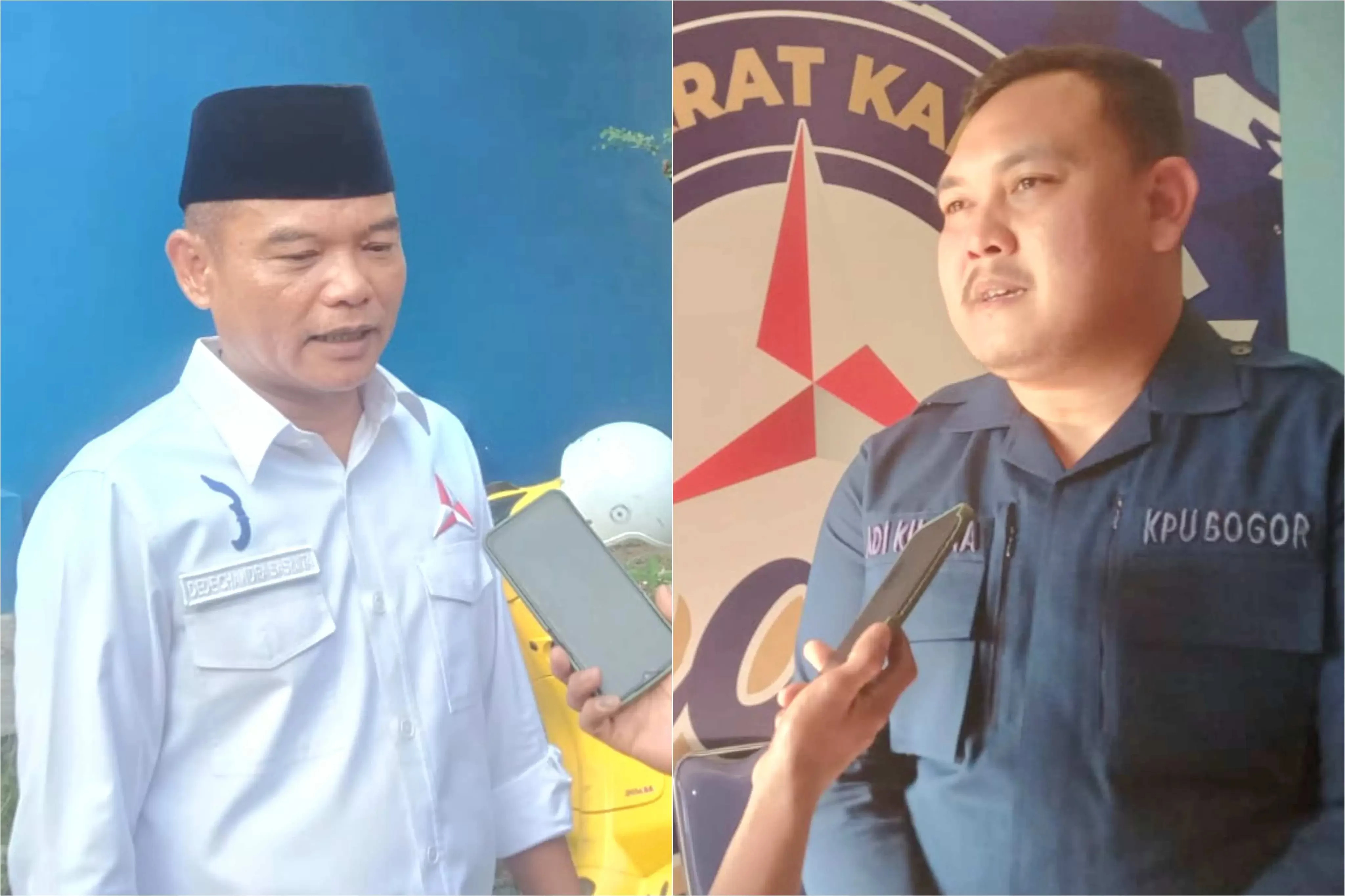KPU Kabupaten Bogor Roadshow ke DPC Demokrat, Bahas Pemilu 2029 dan Potensi Pemekaran Daerah