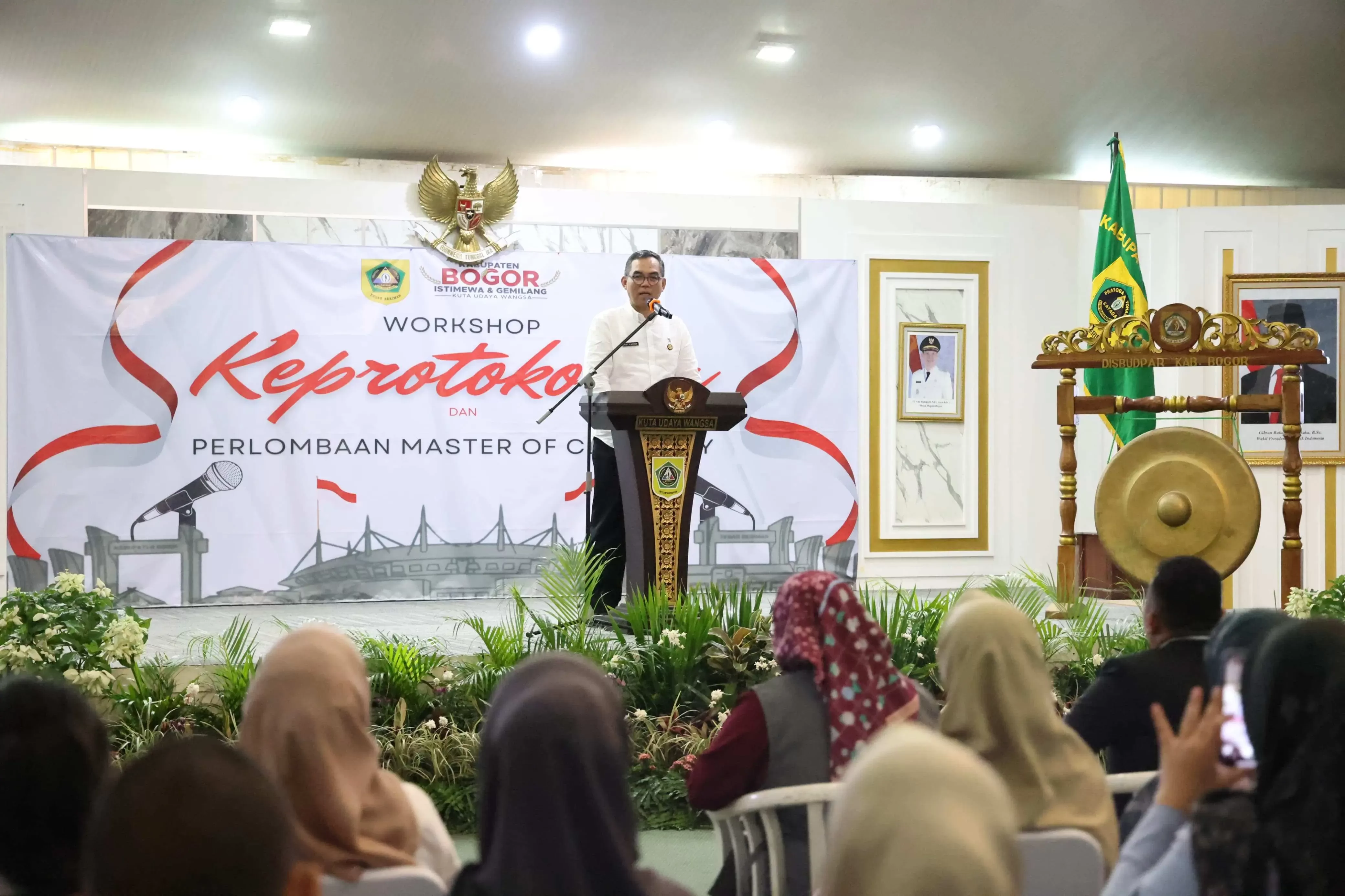 Sekda Bogor: MC dan Protokol Adalah Wajah Pertama Pemerintah di Hadapan Publik