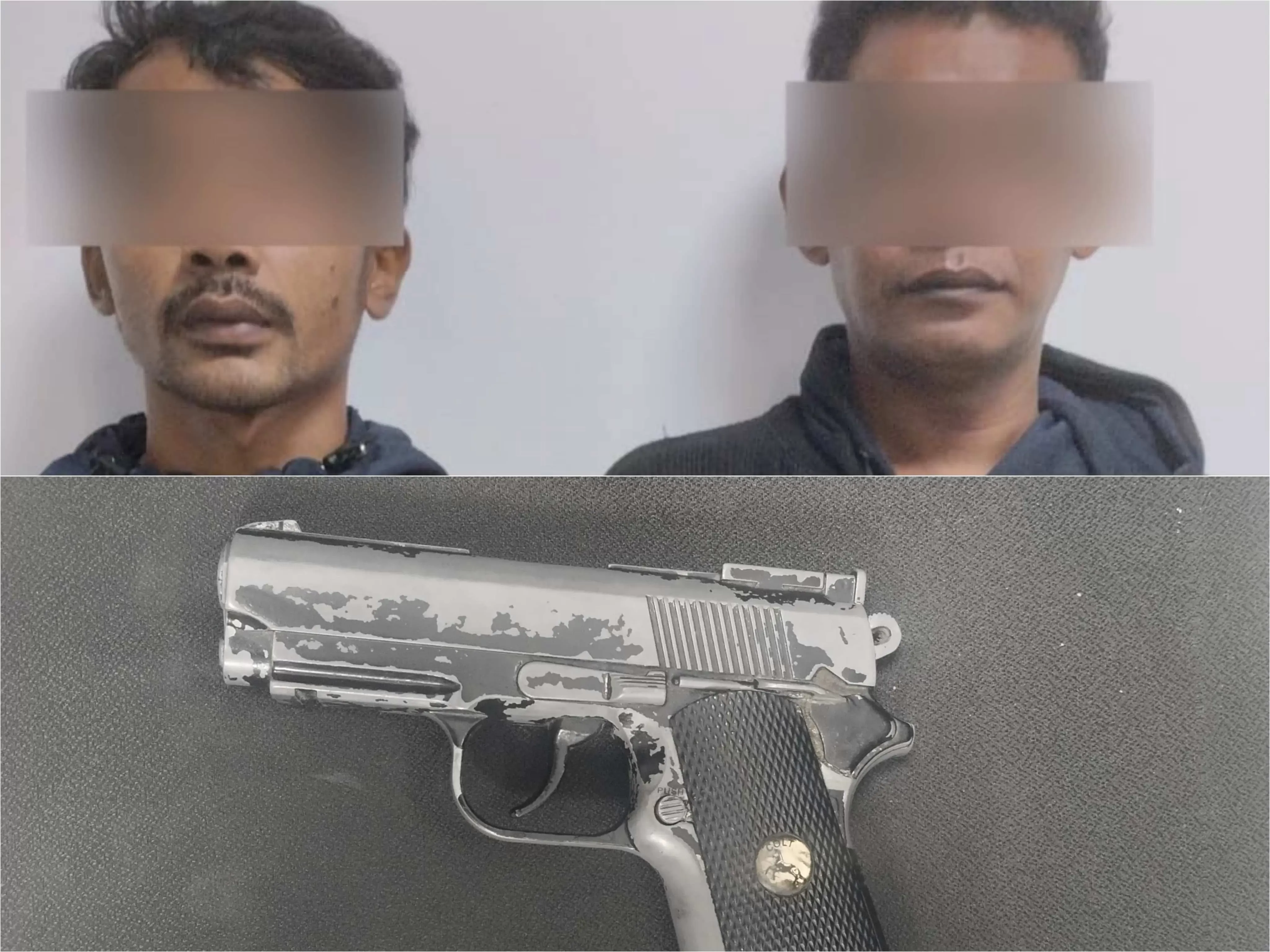 Polres Bogor Tangkap Dua Warga Sipil Pembawa Senjata Tajam dan Airsoft Gun Tanpa Izin