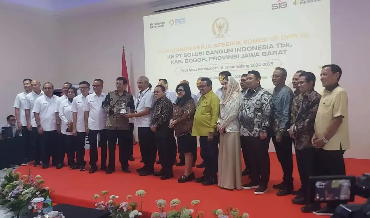 Komisi VII DPR RI Kunjungi PT Solusi Bangun Indonesia, Bahas Over Kapasitas Industri Semen Nasional