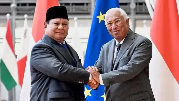 Prabowo dan Presiden Dewan Eropa Capai Terobosan dalam Perundingan IEU-CEPA