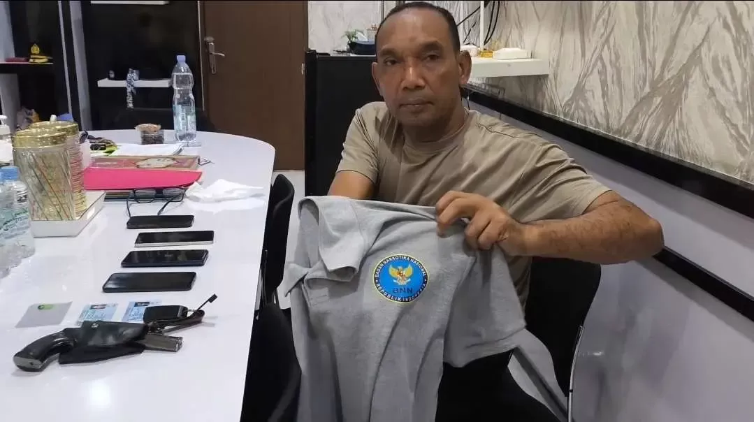 Gaya-Gayaan Pakai Atribut BNN dan Bawa Korek Api Bentuk Pistol, Dua Pemuda di Cileungsi Diamankan Polisi