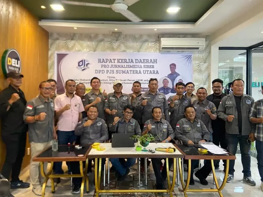 Ketum PJS Buka Rakerda Perdana di Sumut, Fokus UKW dan Perlindungan Wartawan