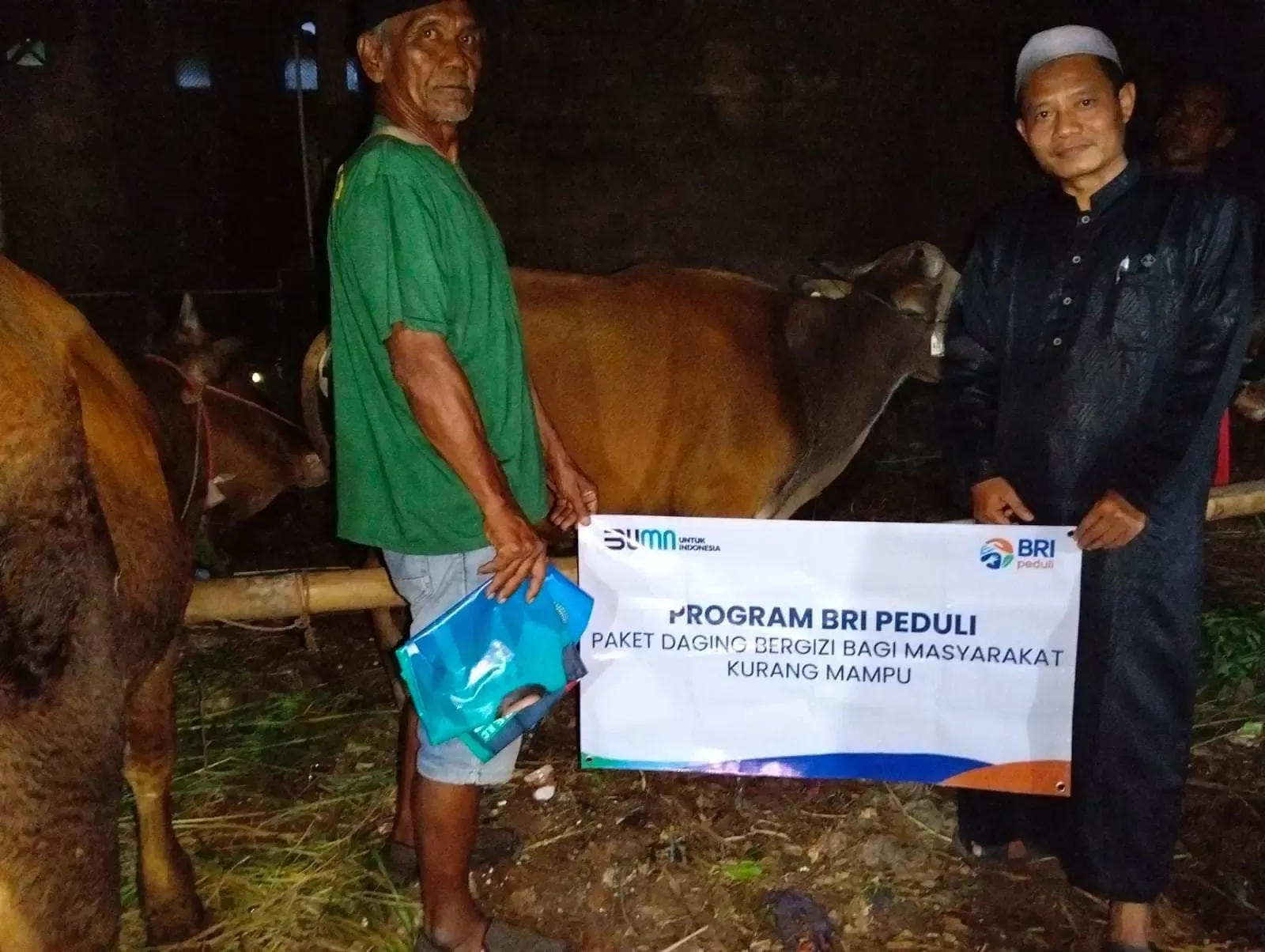 ‎BRI Pajajaran Salurkan Bantuan Daging Bergizi ke Yayasan Kurnia Bhakti Utama pada Idul Adha 1446 H
