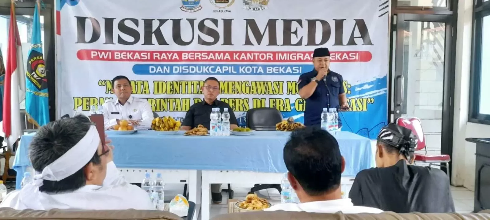 PWI Bekasi Raya Gelar Diskusi Media: Perkuat Peran Pers dan Pemerintah dalam Menata Identitas dan Mobilitas di Era Globalisasi