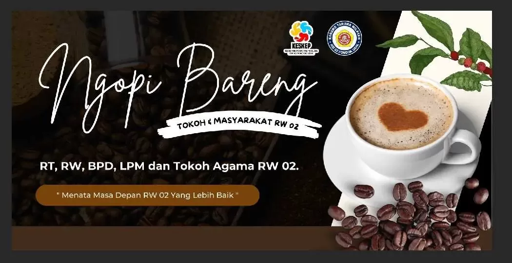 Pemuda RW 02 Pondok Udik Gelar Ngopi Bareng Tokoh dan Masyarakat untuk Menata Masa Depan Lingkungan