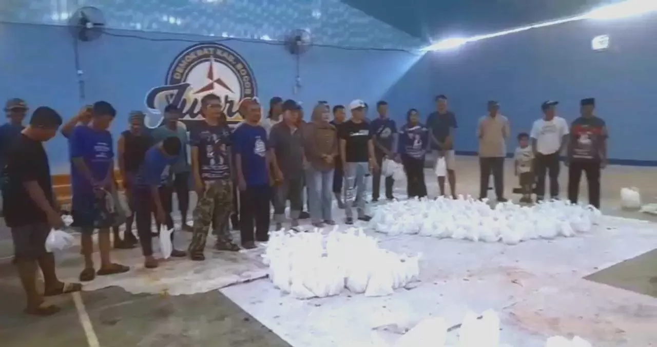 DPC Partai Demokrat Kabupaten Bogor Kurban 3 Ekor Sapi di Idul Adha 1446 H, Wujud Kepedulian pada Masyarakat