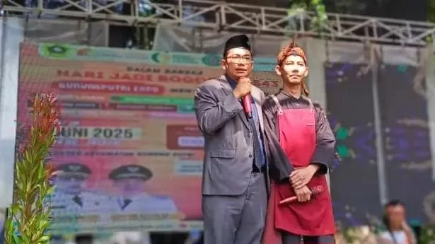 Ilham, Barista Tunanetra Bersertifikat Jadi Inspirasi HJB 543 di Gunung Putri