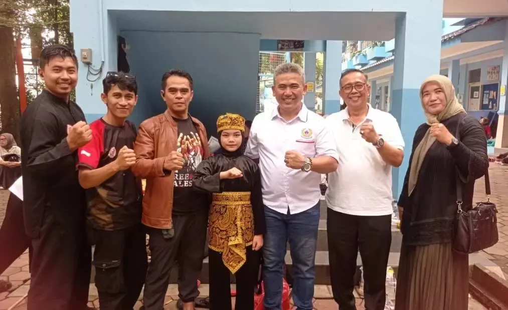 Perwakilan Kecamatan Gunung Putri Berlaga di O2SN Pencak Silat SD Kabupaten Bogor 2025