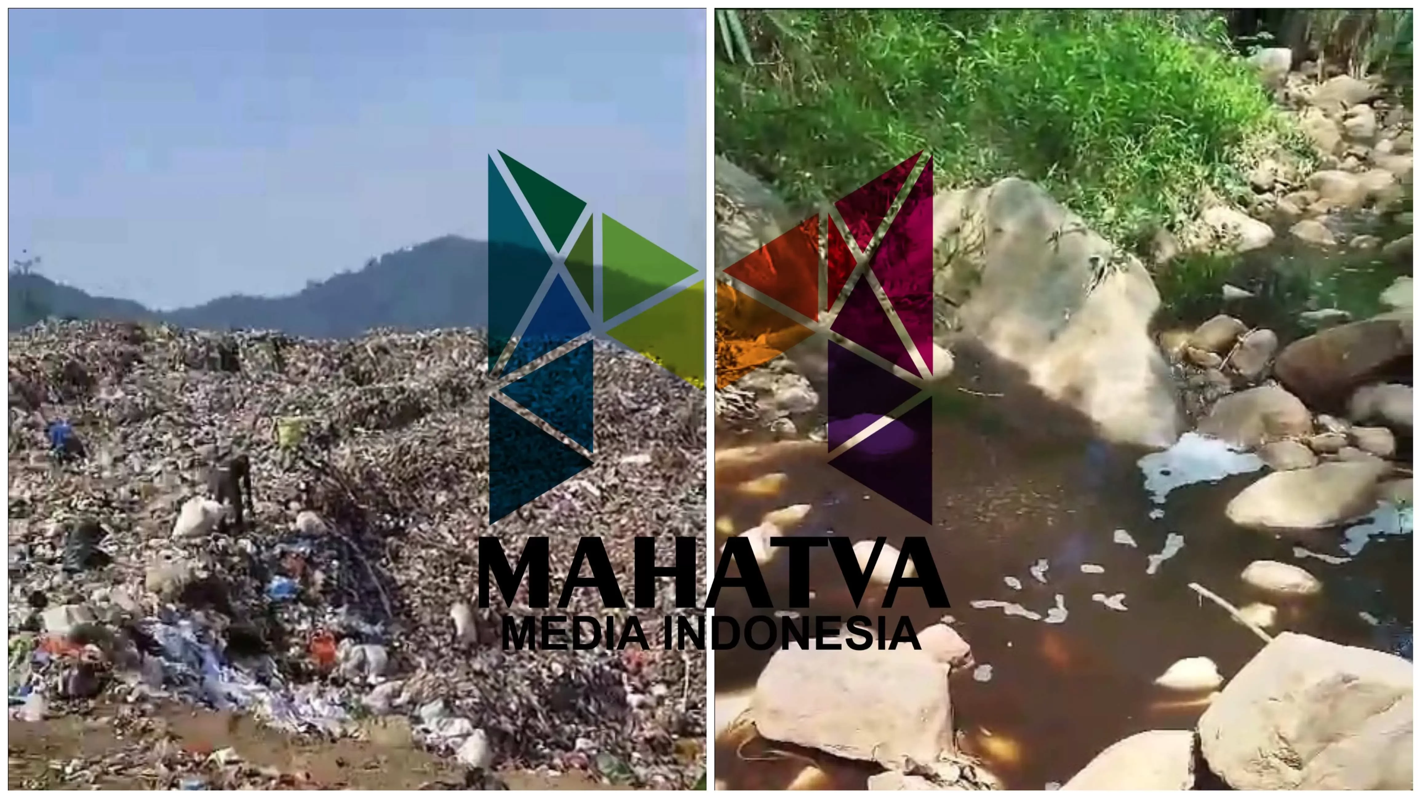 Tumpukan Sampah di Cianjur Cemari Sungai Cibeet Bogor, Warga Tanjungsari Keluhkan Kondisi Air