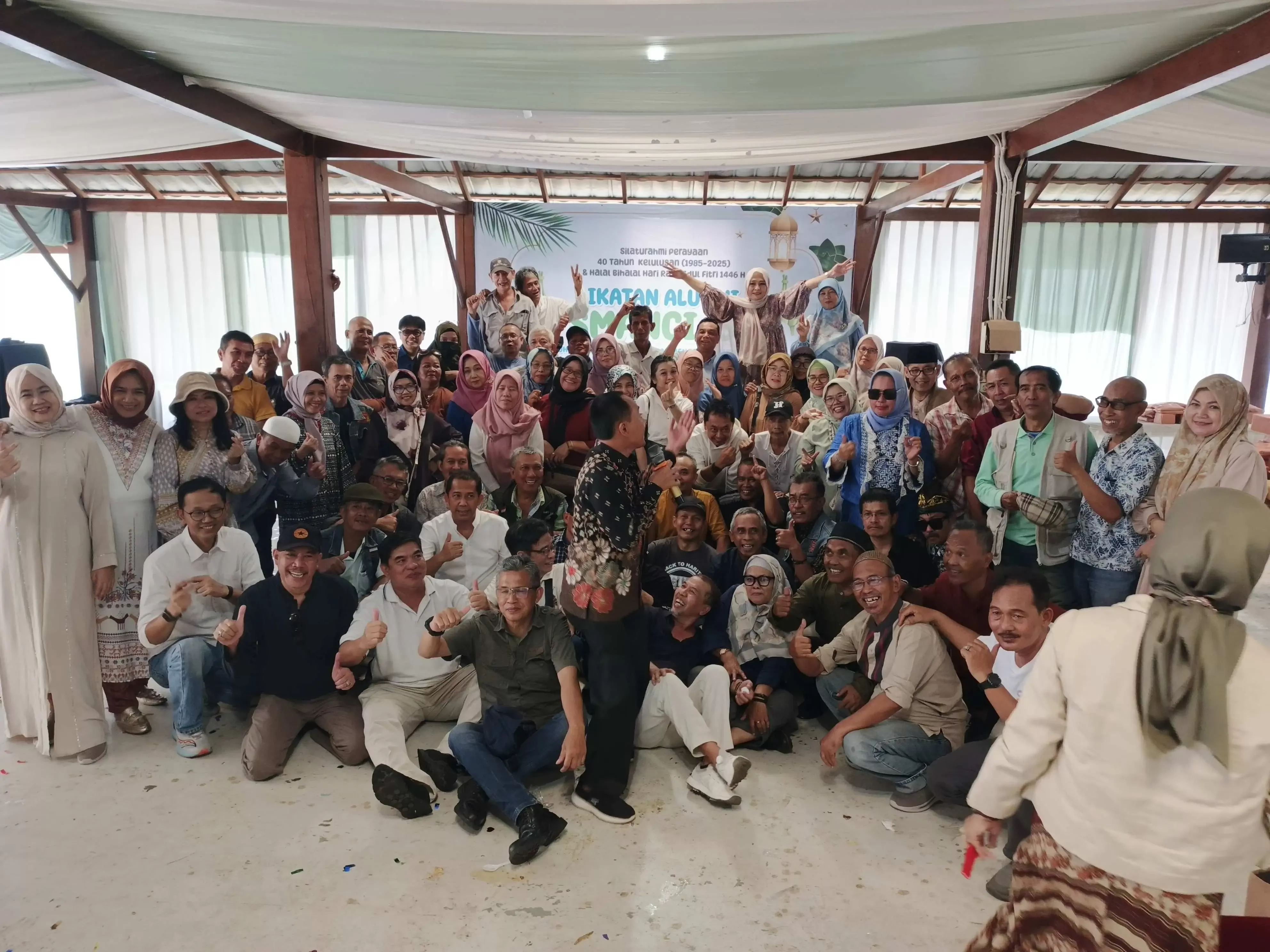 Alumni SMANCI ’85 Rayakan 40 Tahun Kelulusan dan Halal Bihalal Meriah dan Penuh Makna