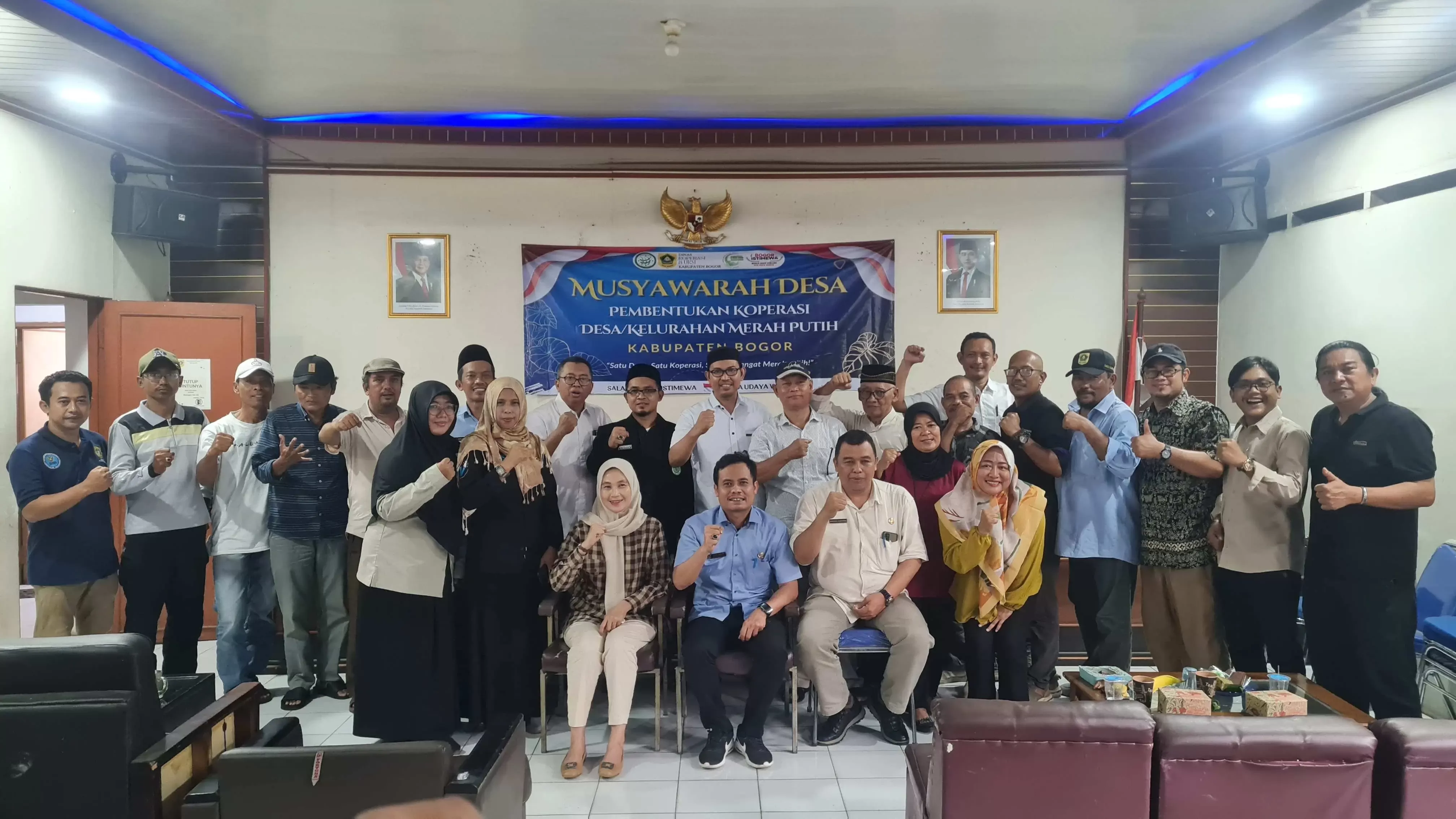 Pemdes Tlajung Udik Resmi Bentuk Koperasi Merah Putih, Dorong Perekonomian dan Lapangan Kerja