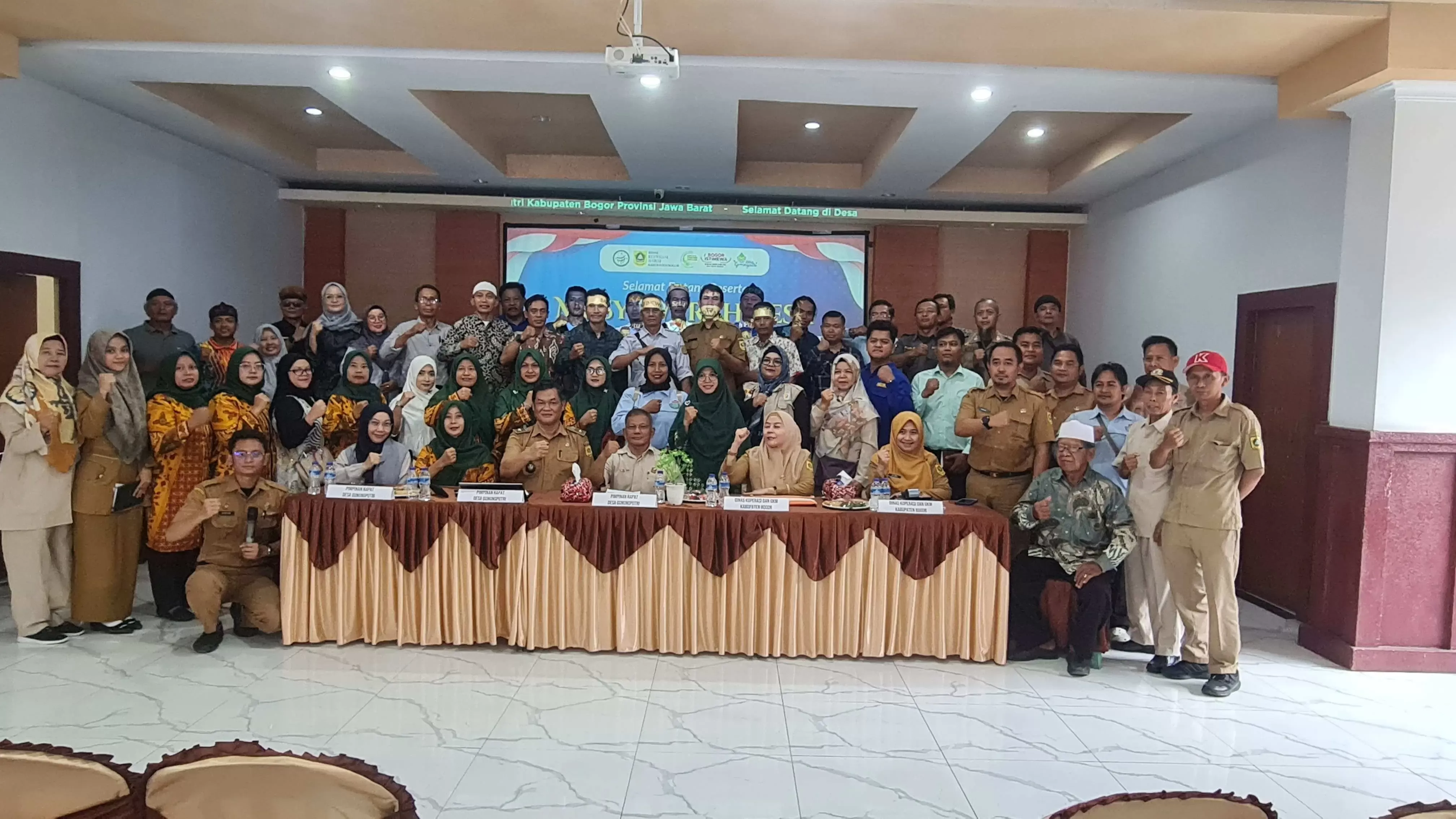 Desa Gunungputri Bentuk Koperasi Merah Putih, Dukung UMKM dan Berantas Bank Emok