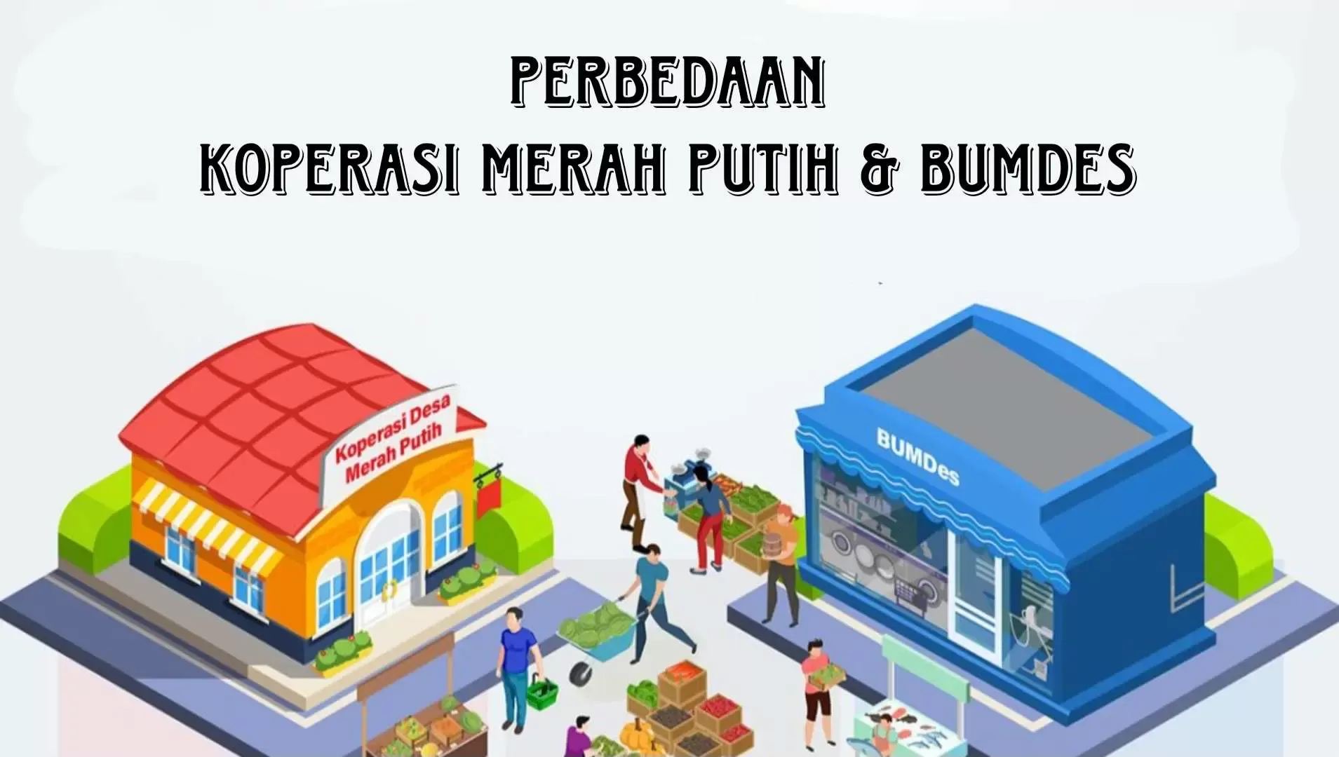 Koperasi Merah Putih Resmi Luncurkan Website, Ini 9 Perbedaannya dengan BUMDes