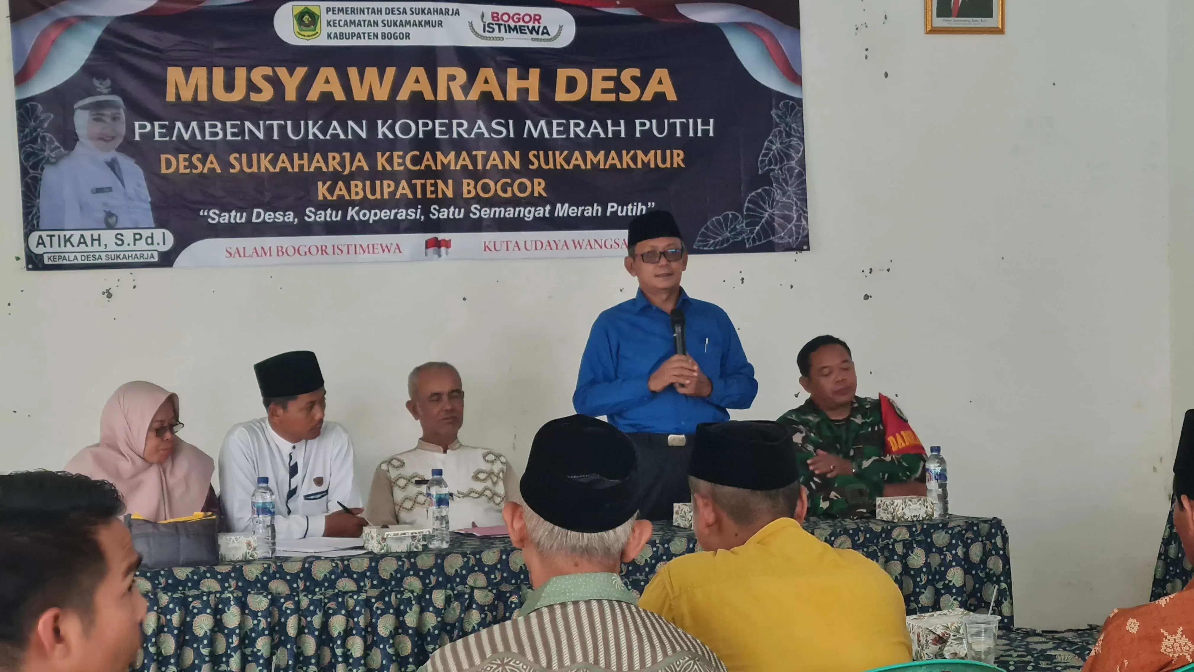 Dorong Kemandirian Ekonomi Warga, Desa Sukaharja Bentuk Koperasi Merah Putih