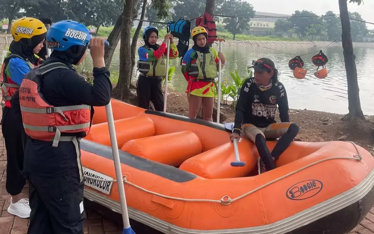 Cetak Atlet Muda! Gemawana dan GP Rafting Gelar Pelatihan Arung Jeram di Rawa Jejed