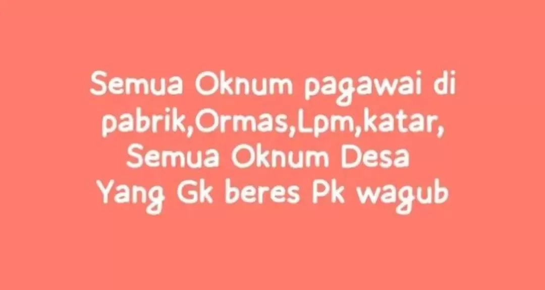 Kontroversi Status WhatsApp Ketua RW di Desa Cicadas, Karang Taruna Angkat Bicara