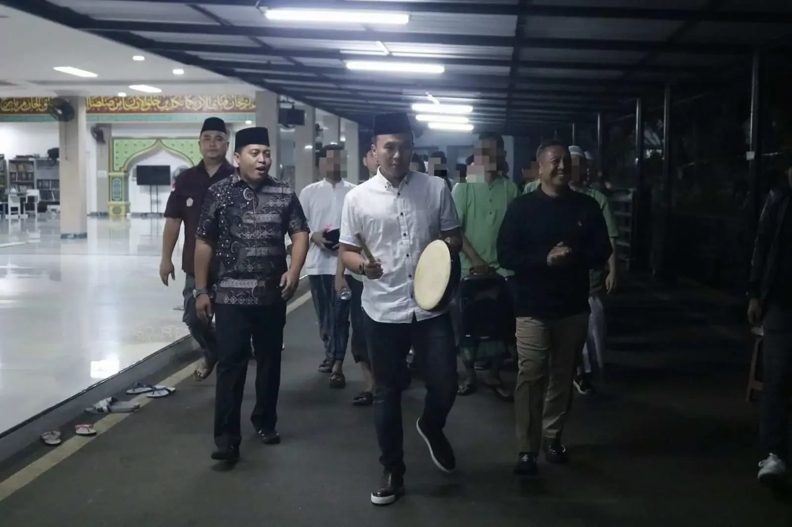 Warga Binaan Lapas Cibinong Gelar Takbiran Keliling Sambut Idulfitri 1446 H