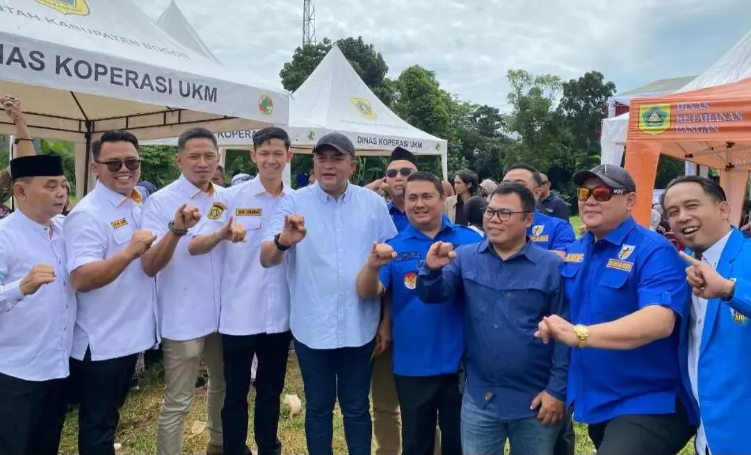 Bupati Bogor Tinjau Gerakan Pangan Murah di Bojonggede, Bantu Masyarakat Jelang Idulfitri