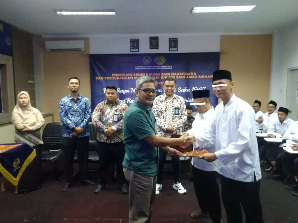 Kalapas Khusus Kelas IIB Sentul Hadiri Pemberian Remisi Khusus Hari Raya Nyepi dan Idulfitri 1446 H
