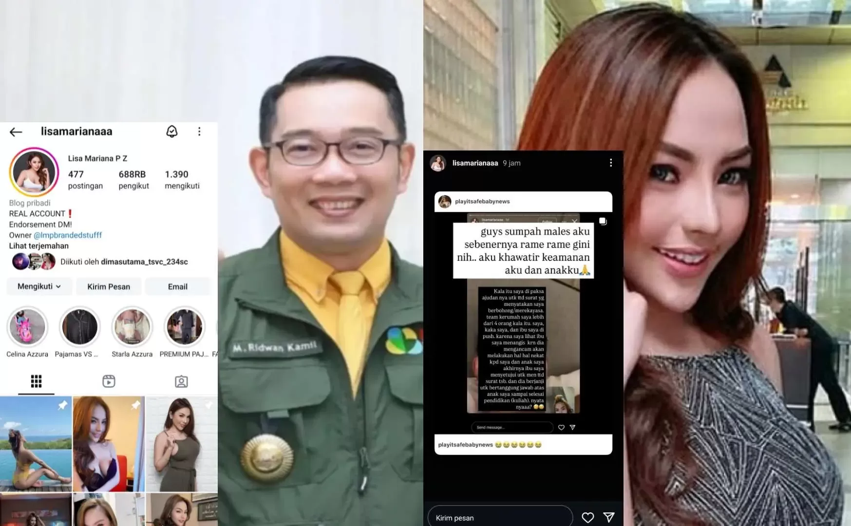 Ridwan Kamil Trending di X: Dugaan Perselingkuhan dengan Lisa Mariana Mengemuka