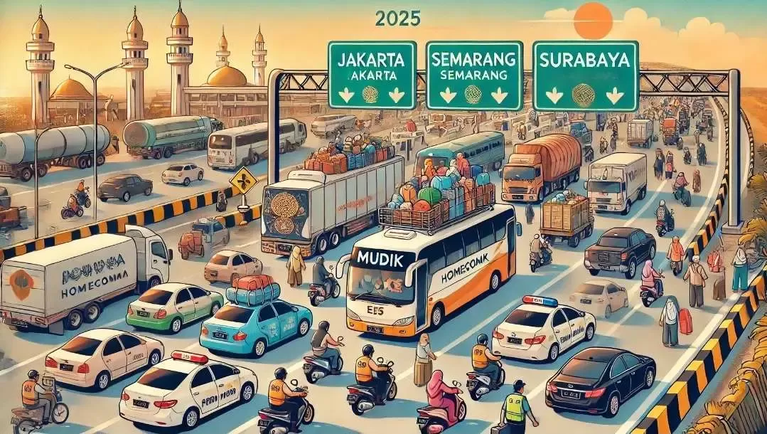 Lebaran 2025 Diprediksi Jadi Momen Mudik Terbesar, Pemerintah Siapkan Strategi Antisipasi Kemacetan