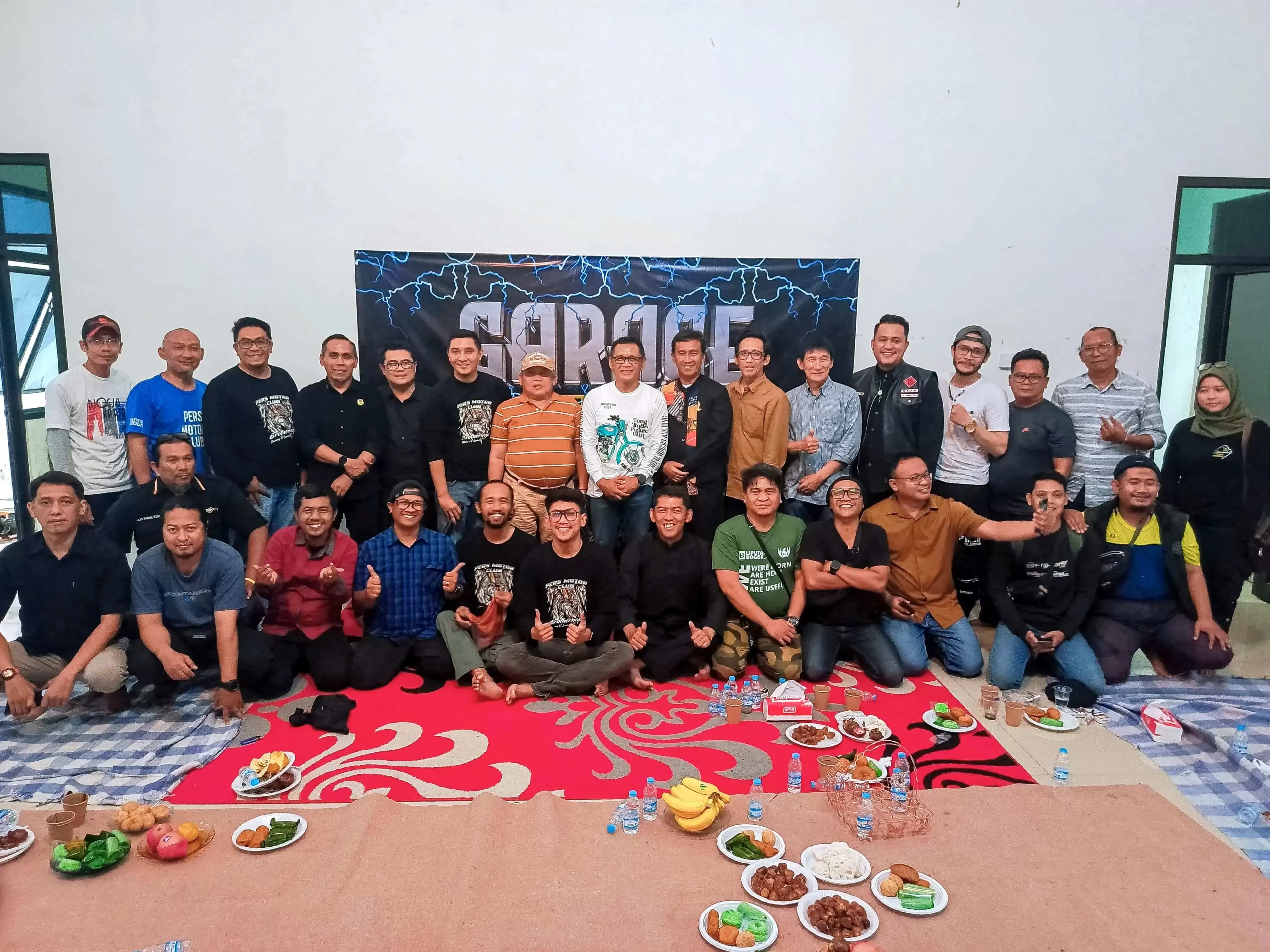 Pers Motor Club (PMC) Gelar Cucurak dan Touring Antar Pj Wali Kota Bogor ke Cimahi