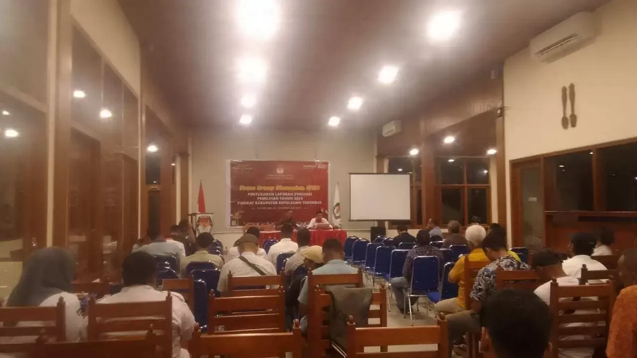 KPU Kepulauan Tanimbar Gelar FGD untuk Penyusunan Laporan Evaluasi Pemilihan 2024