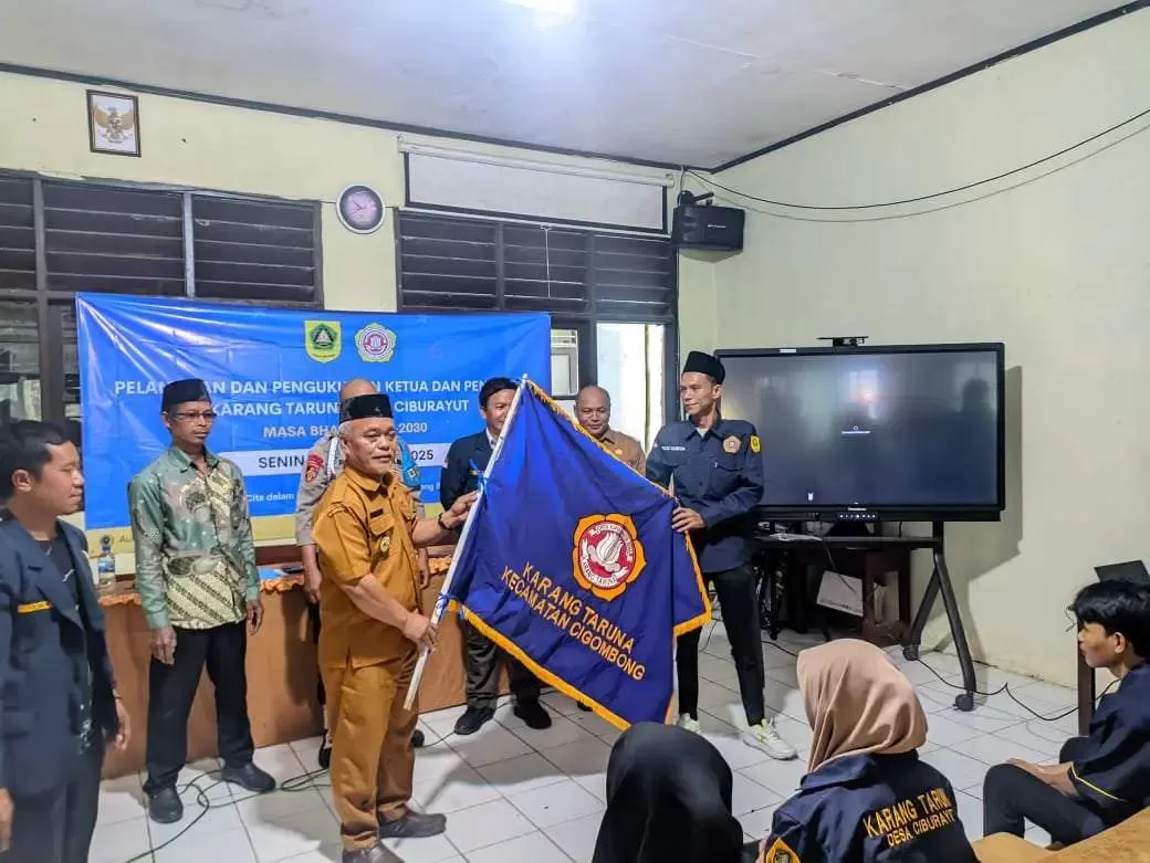 Sah! Pengurus Karang Taruna Baraya Anom Desa Ciburayut Periode 2025-2030 Resmi Dilantik