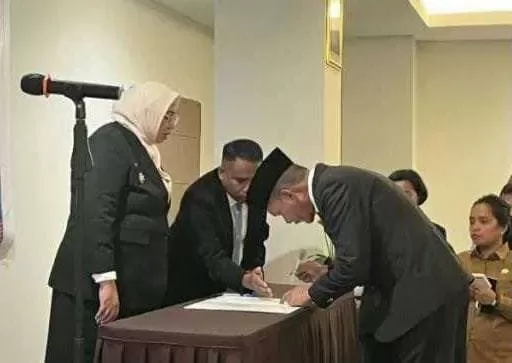 PJ Sekda Resmi Dilantik, Siap Memimpin Pemerintahan Daerah Kabupaten Kepulauan Tanimbar
