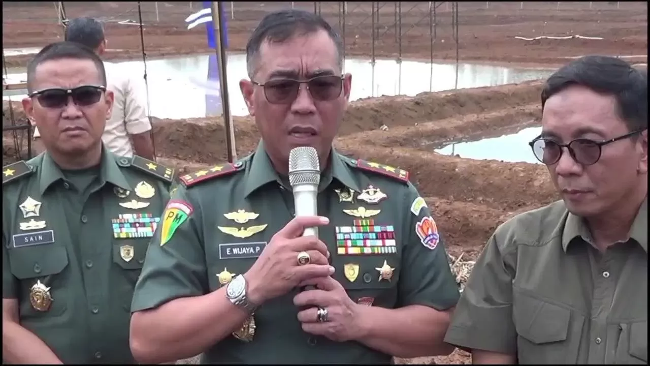Puspomad Gelar Tanam Perdana, Manfaatkan Lahan Tidak Produktif untuk Swasembada Pangan