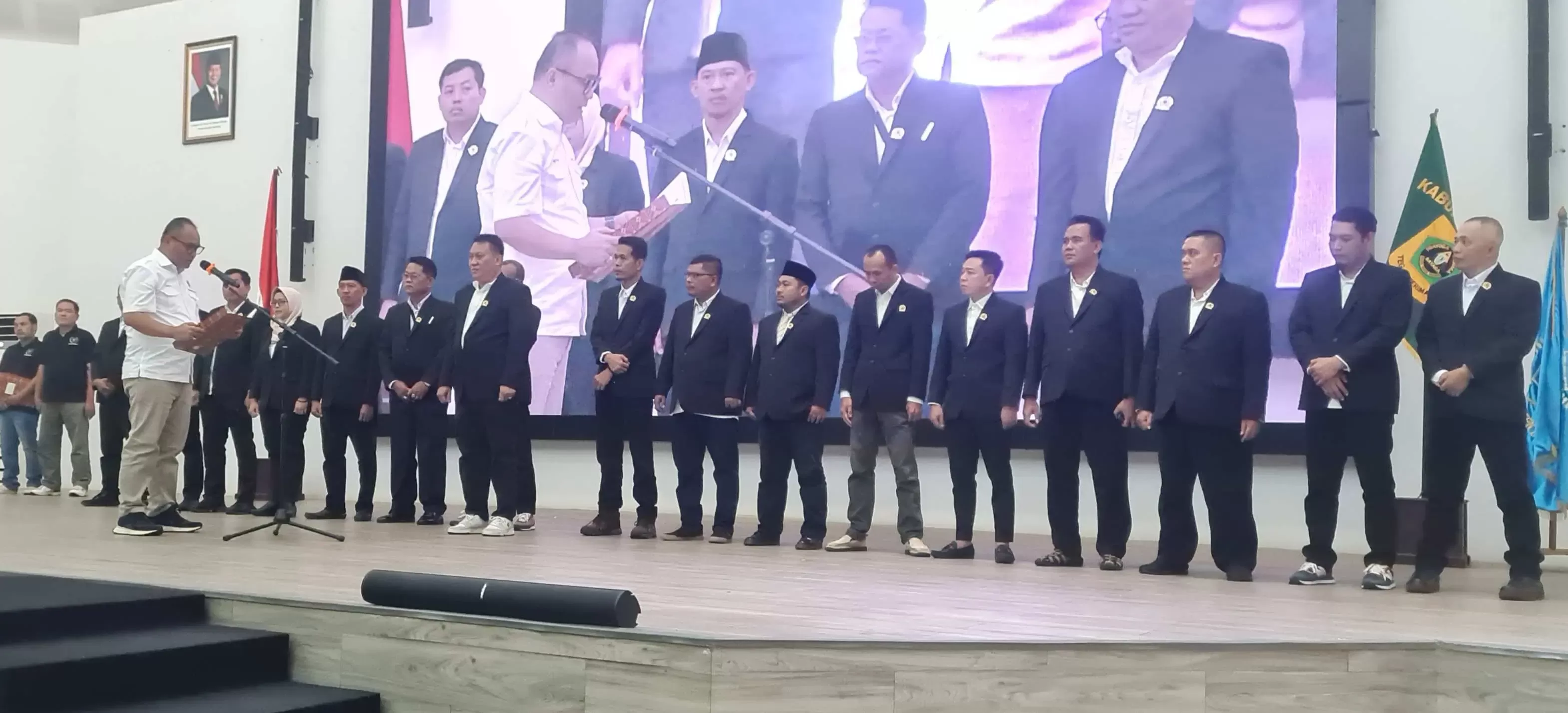 Ketua dan Pengurus PWI Kabupaten Bogor Masa Bhakti 2024-2027 Resmi Dilantik