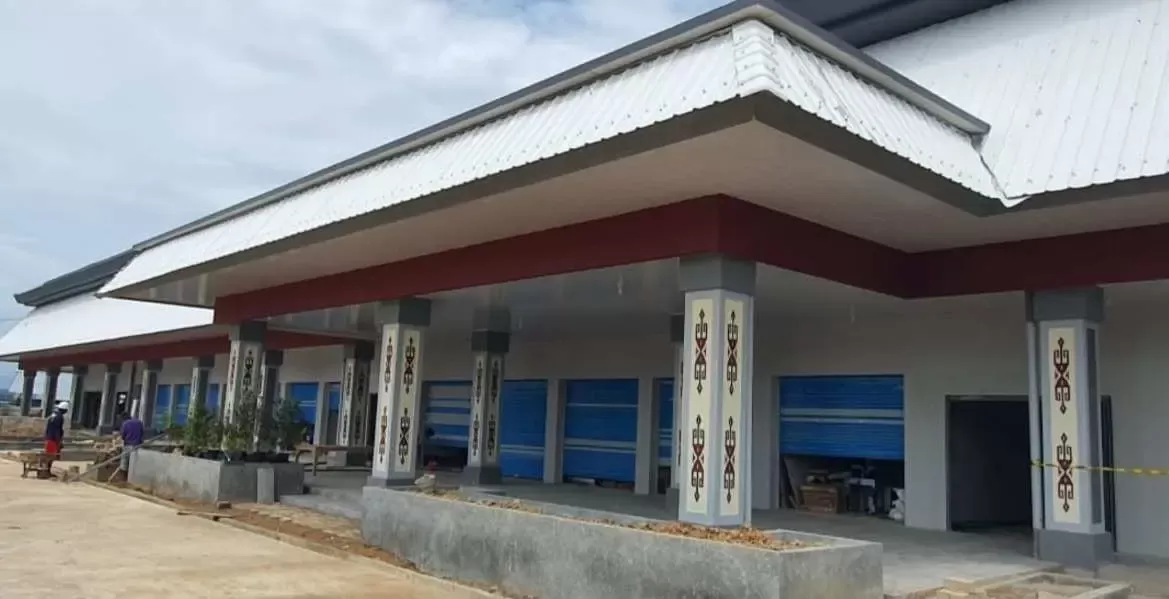 Proyek Pasar Rakyat Saumlaki Hampir Rampung, Capai 98,2 Persen