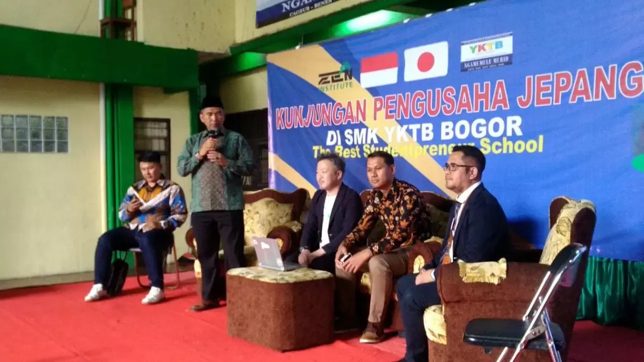 SMK YKTB Bogor Sambut Kehadiran Pengusaha Perhotelan Jepang dan ZEN Institut, Dorong Karier Siswa di Bidang Perhotelan