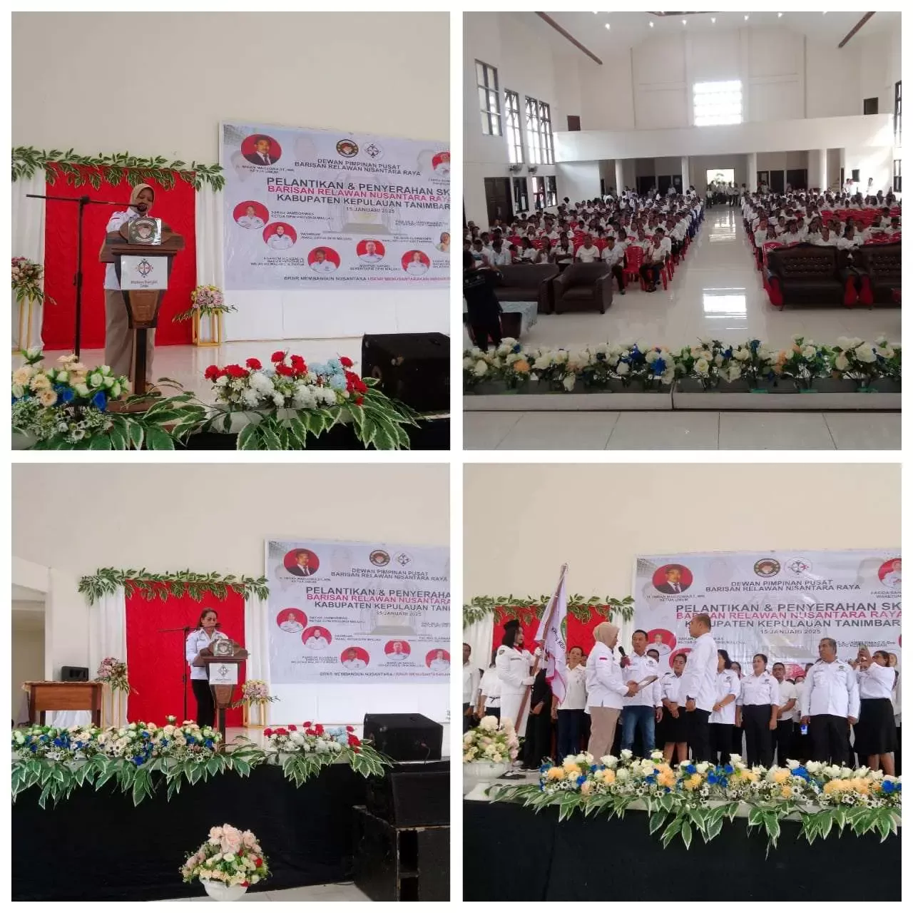 Farida Rahangiar Resmi Lantik Pengurus BRNR DPC Tanimbar: Komitmen Kawal Program Nasional
