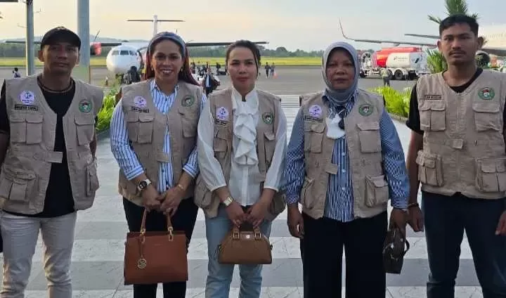Farida Rahangiar Pimpin Kunjungan Kerja BRNR di Kabupaten Kepulauan Tanimbar