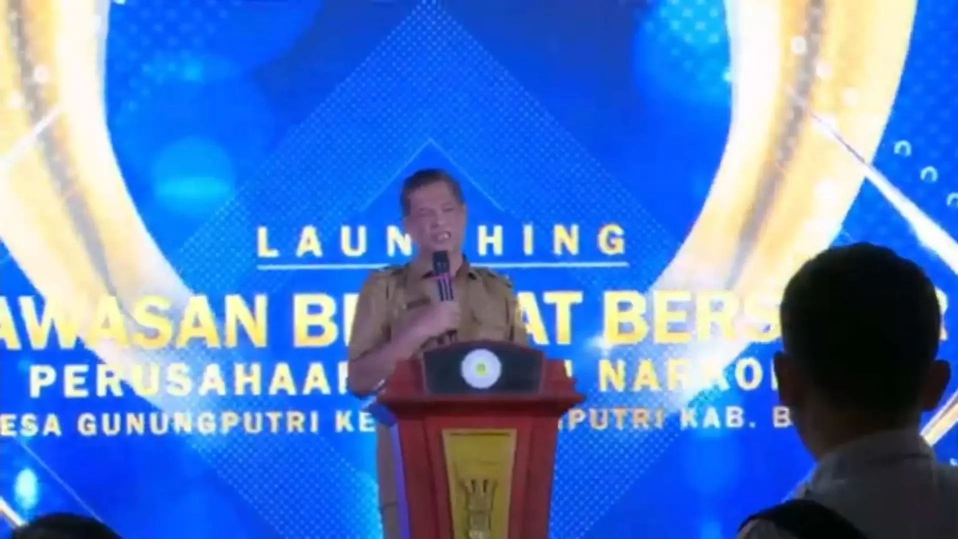 Pemerintah Desa Gunung Putri Luncurkan Kawasan Perusahaan Bersih Narkoba 