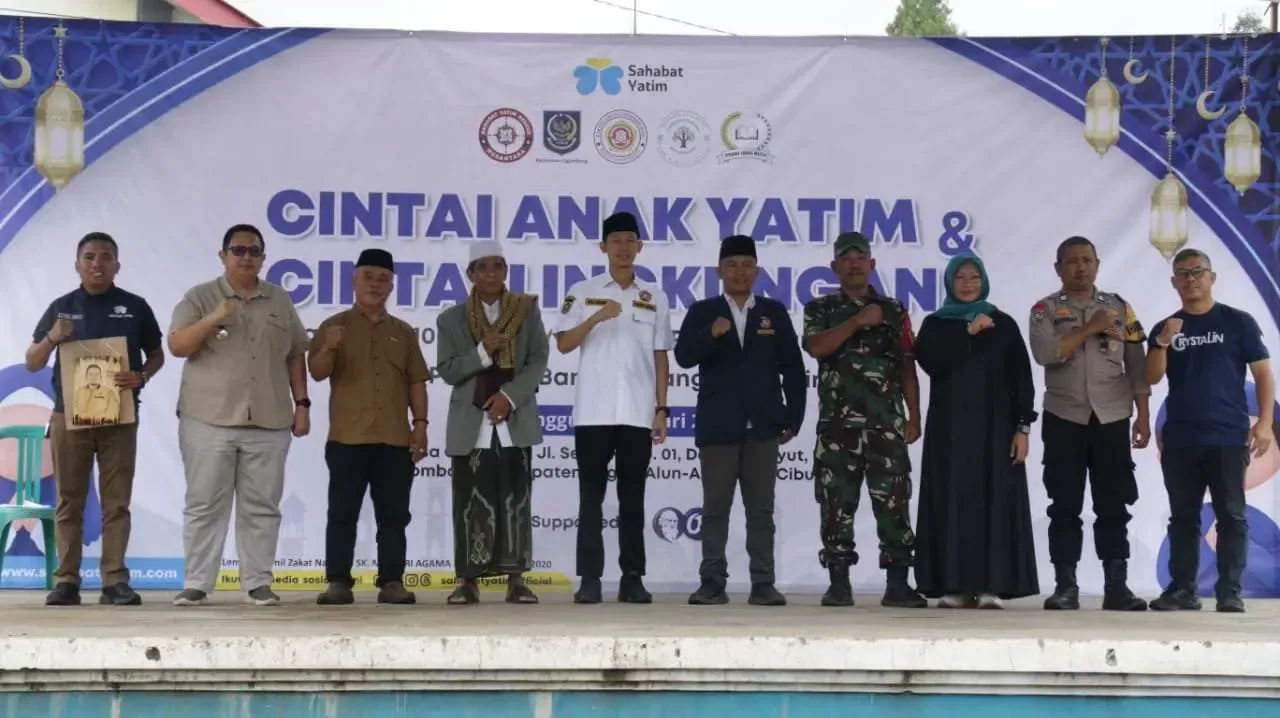Sahabat Yatim Gelar Santunan 1000 Yatim dan Penanaman 1000 Bibit Pohon di Kecamatan Cigombong 