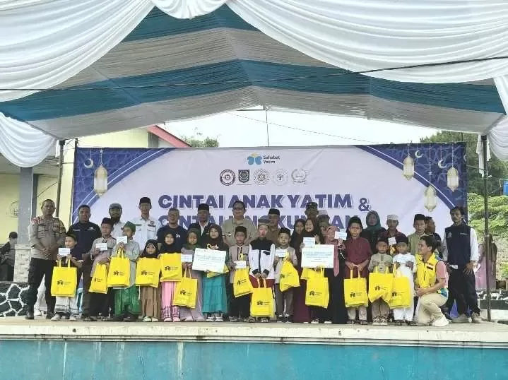 Karang Taruna Cigombong dan Sahabat Yatim Santuni 1.000 Anak Yatim dan Tanam 1.000 Pohon di Bogor