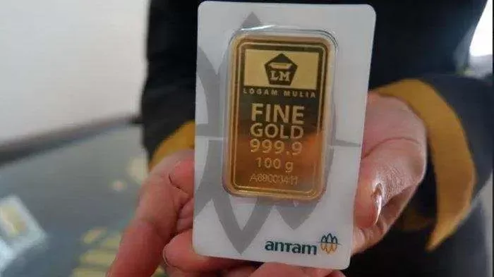 Harga Emas Antam Turun Tipis, Berikut Daftar Harga Terbarunya