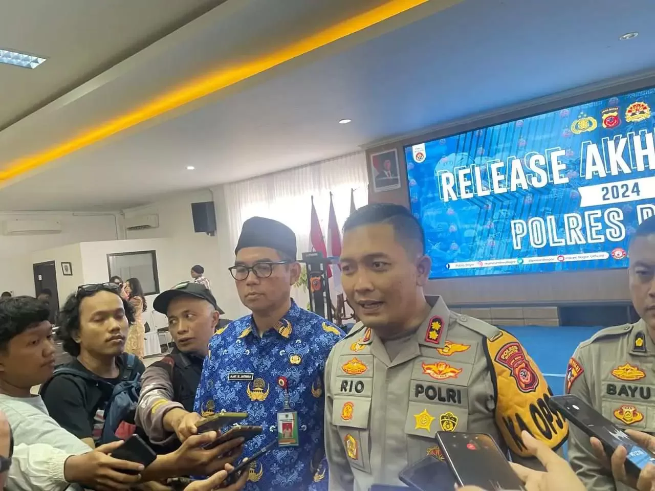 Polres Bogor Ungkap 1.717 Perkara di 2024, Tunjukkan Penurunan dan Peningkatan Penyelesaian Kasus