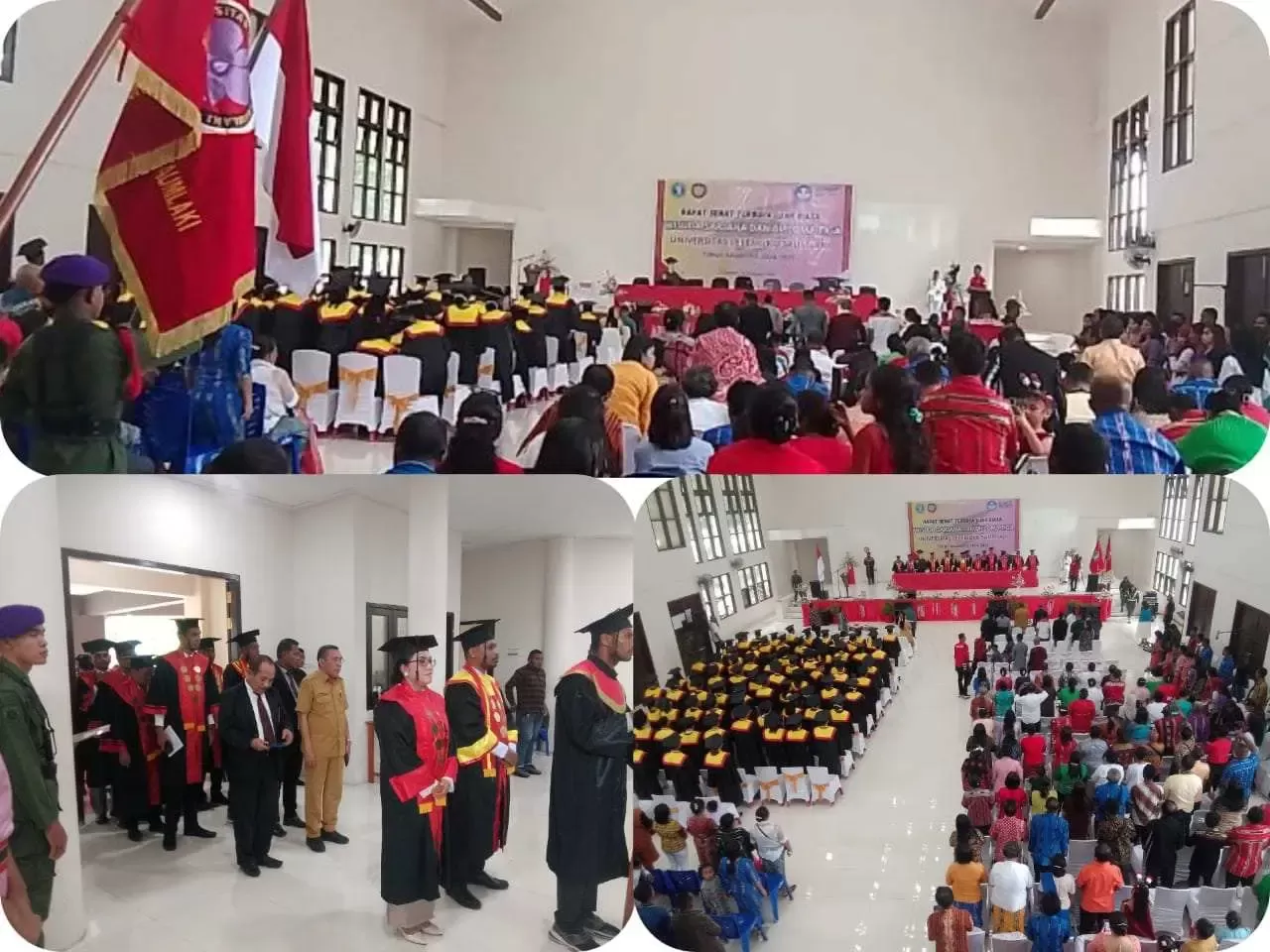 Rektor Universitas Lelemuku Saumlaki Bangga atas Perjuangan Orang Tua dan Wisudawan dalam Menatap Masa Depan