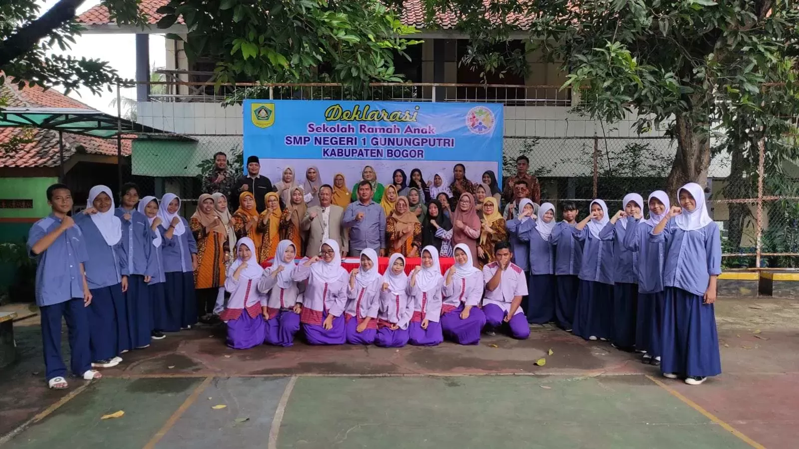 SMP Negeri 1 Gunung Putri Gelar Deklarasi Sekolah Ramah Anak, Wujud Komitmen Menuju Pendidikan Berkualitas
